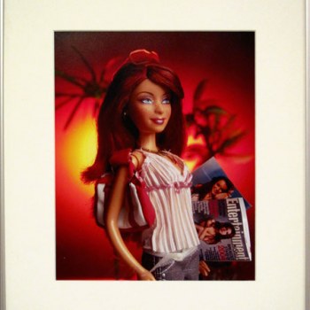 Dollebrities ::  Lindsay Lohan Mean Girl Made of Plastic