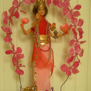 Laxmi Barbie Hindu Goddess Prosperity