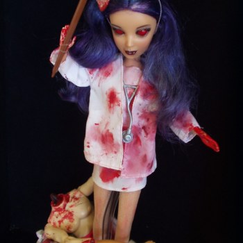 Nurse Hatchet Barbie