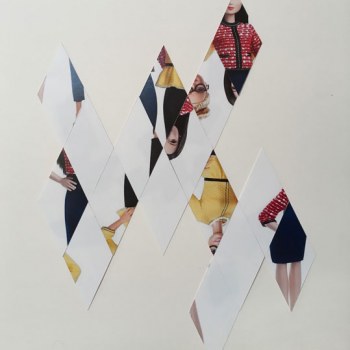 Vanessa Niederstrasser diamond shaped photo collage