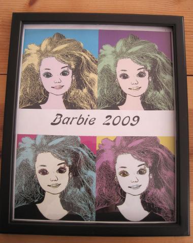 Barbie as Warhol would have wanted her to be.