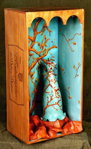 Boxed Set Series: Branching Out. Cynthia Tom for A Place of Her Own-AAWAA The piece was created for AAWAA, Asina American Women Artists Association's A Pl