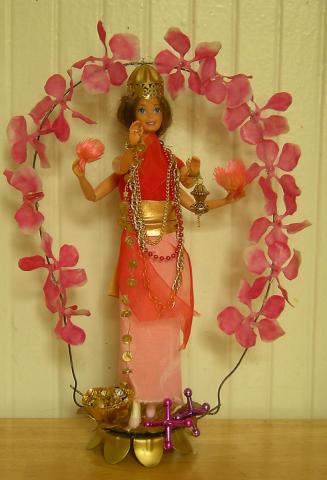 Laxmi Barbie Hindu Goddess Prosperity