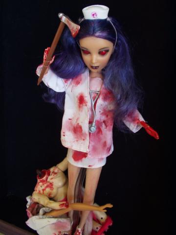 Nurse Hatchet Barbie